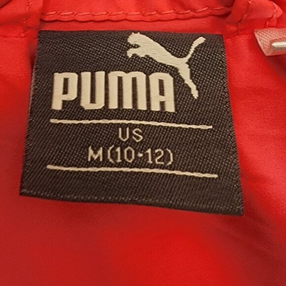 Puma Puffer Vest - Neon Pink - Girls size medium - Picture 3 of 3